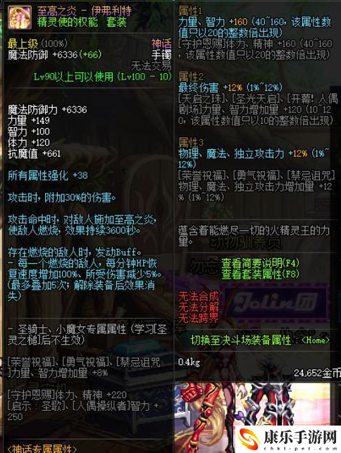 dnf神话装备排名图2021
