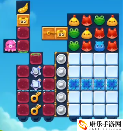 开心消消乐2200关怎么过-开心消消乐2200关三星攻略