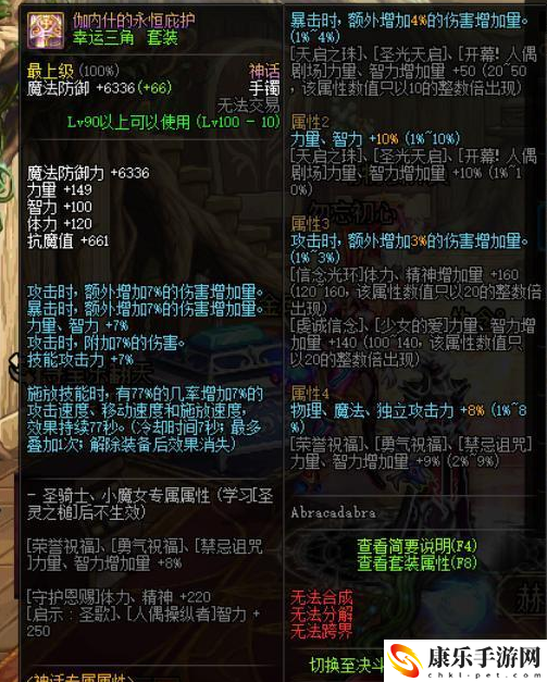 dnf神话装备排名图2021