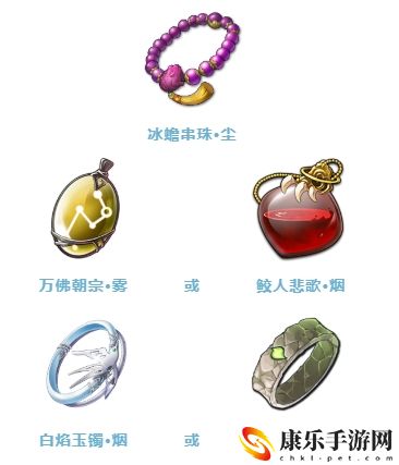 天地劫幽城再临银玛饰品搭配推荐一览 稀有道具全收集分析