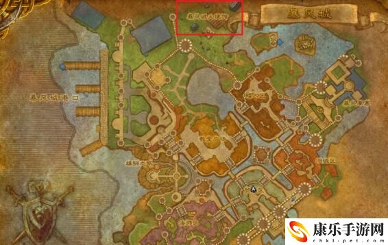 魔兽世界wow暴风城大使馆道标位置详细一览 攻略带你熟悉战场