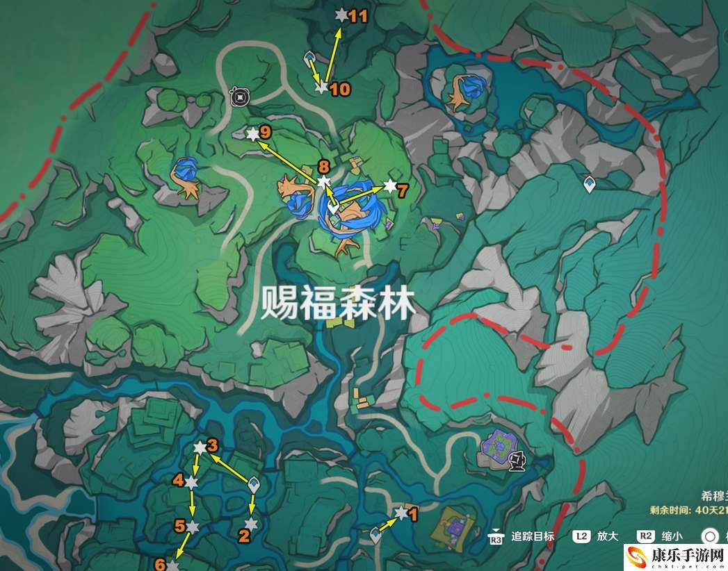 原神4.8希穆兰卡摩拉盒位置分享 宠物成长与进化路线优化