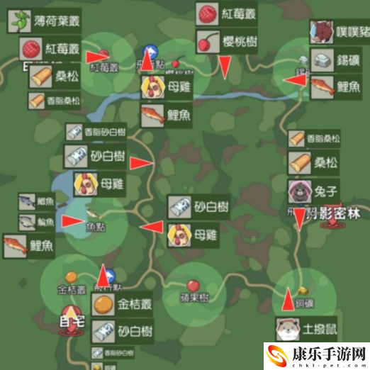 小森生活鲤鱼王位置介绍