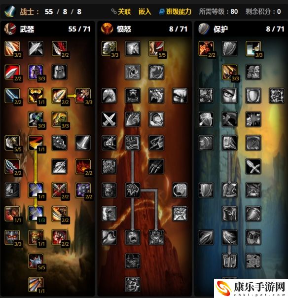 魔兽世界wlk战士狂暴战和武器战练级对比解析